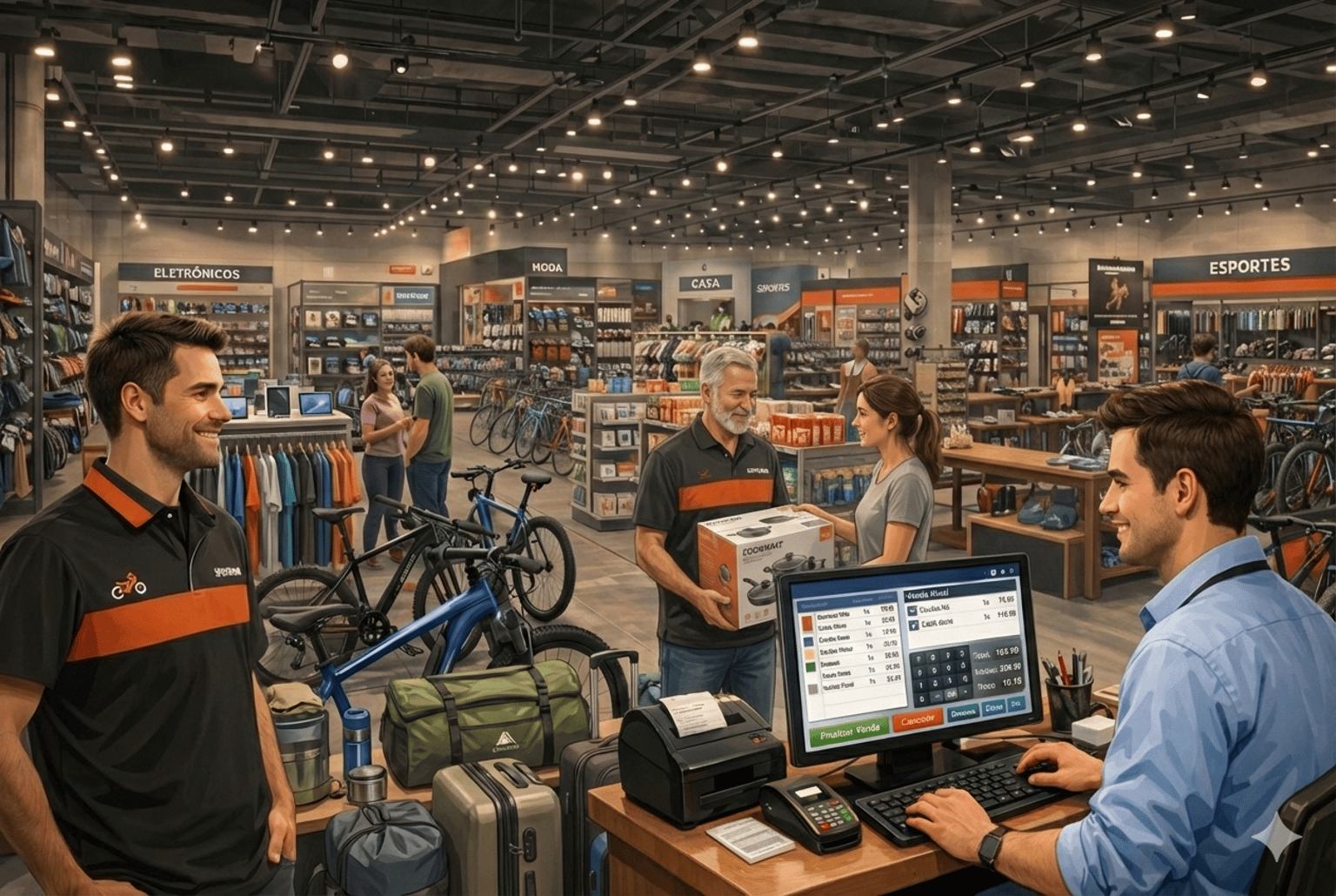 Operação consolidada com foco em tecnologia e gestão